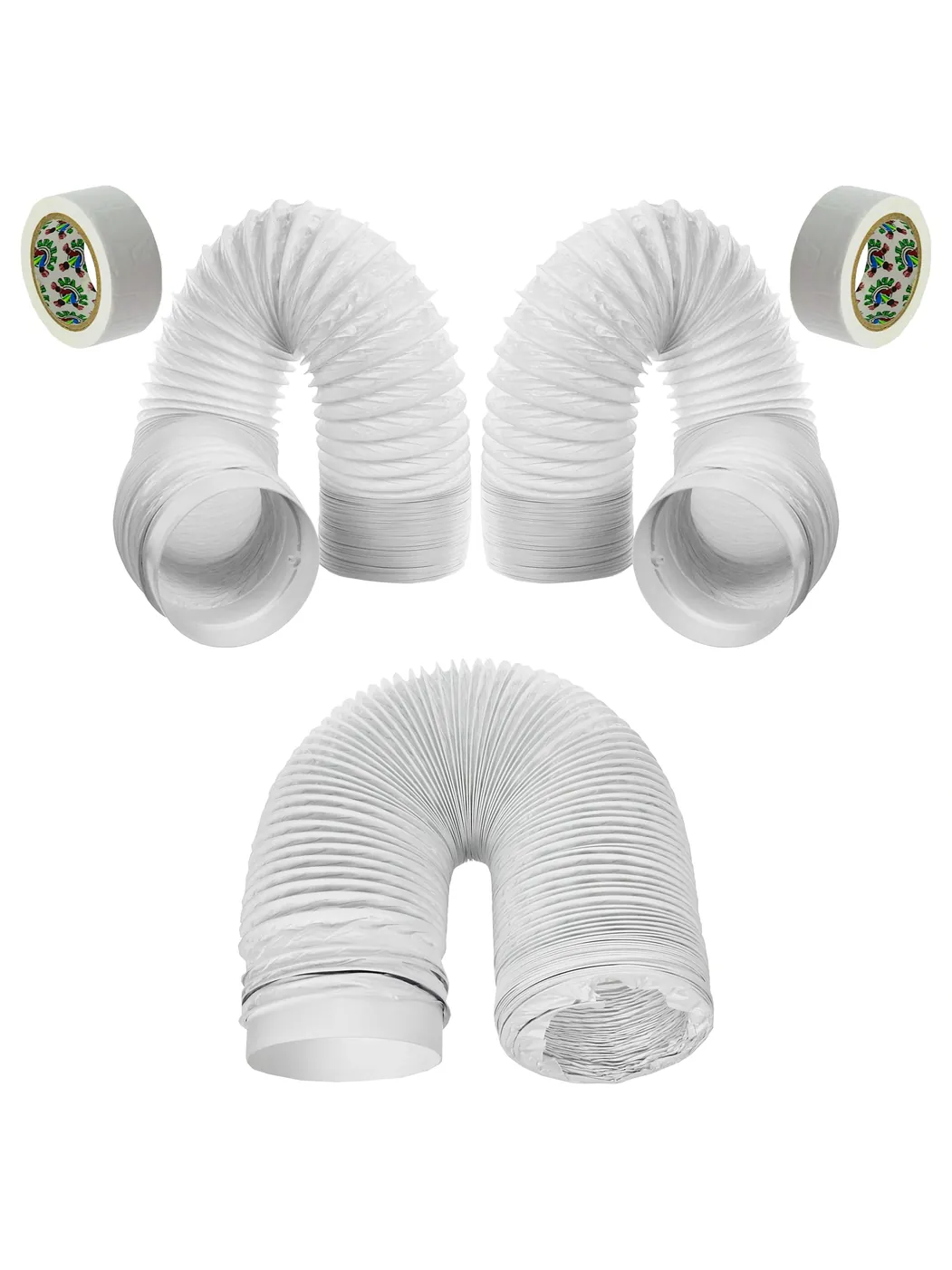 PVC Duct Hose Extension Kit for Dimplex AC – 3m, 5 pcs