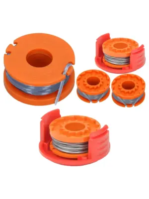 QUALCAST CGT25 Grass Trimmer Line & Spool Cover – 3 Replacement Spools