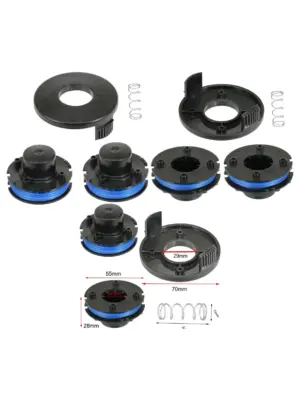 Qualcast Challenge Trimmer Line 2 Spools with Cover for GT2317
