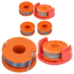 Qualcast CLGT1825D/CGT25 Grass Trimmer Line & Spool Cover – 4 Spools