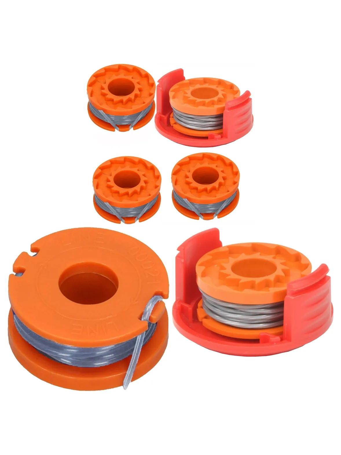 Qualcast CLGT1825D/CGT25 Grass Trimmer Line & Spool Cover – 4 Spools