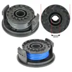 Qualcast CLGT2425H/A Line Spool & Cover Cap Replacement for Strimmer