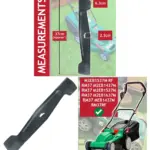 Qualcast RM37 37cm Metal Lawn Mower Blade - Replacement for MEB1437M