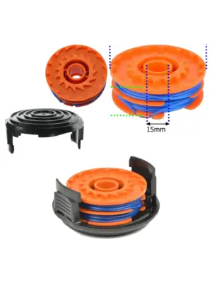 Qualcast Spool Line & Cover for GGT4502, GGT450A1 & GGT600A1 Strimmer