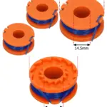 Qualcast Trimmer Line 2.5m Spool Replacement Pack of 2