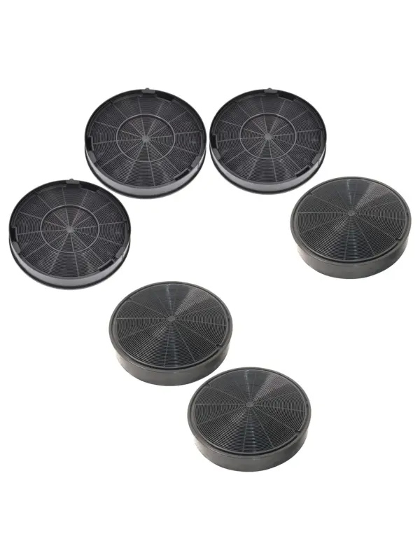 Rangemaster 200x28mm Charcoal Odor Filter – 2 Pack for Cooker Hood