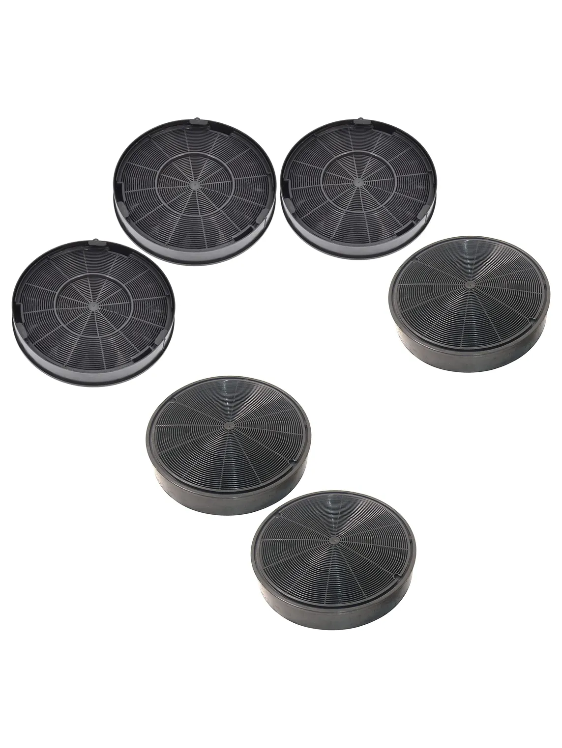 Rangemaster 200x28mm Charcoal Odor Filter – 2 Pack for Cooker Hood