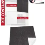 Rangemaster Carbon Foam Grease Filter Kit – Cut‑to‑Size 57×47 cm