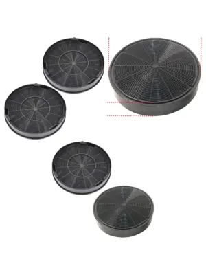 Rangemaster CLAHDC90 Carbon Filter Set – 200×30 mm, 2 Pack