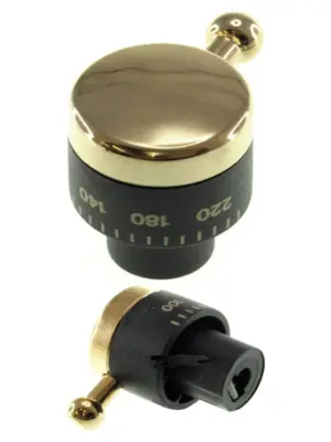 Rangemaster Classic Gold Oven Temperature Knob – 90‑110V Switch