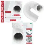 Rangemaster Cooker Hood Vent Hose 5m Insulated PVC/Aluminium Duct