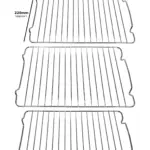 Rangemaster Oven Grill Pan with Mesh Insert Rack & Tray – Model P093359