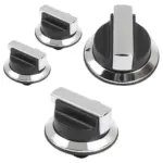 RangeMaster Replacement Control Knob Set – 2 for Cooker Oven Hob