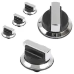 RangeMaster Replacement Control Knob Set – 3 for Cooker, Oven & Hob