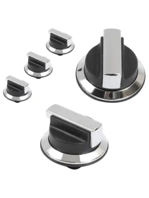 RangeMaster Replacement Control Knob Set – 3 for Cooker, Oven & Hob