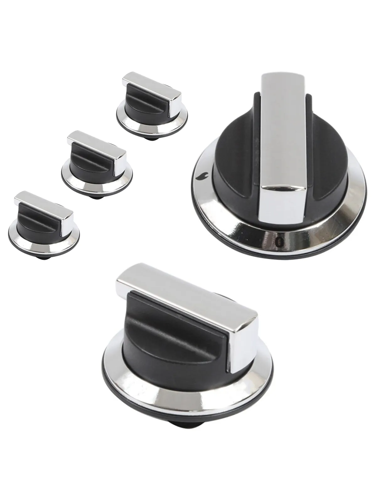 RangeMaster Replacement Control Knob Set – 3 for Cooker, Oven & Hob