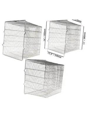 Rectangular Boiler Flue Guard Non‑Condensing Oil – JS500 11x11x10.5