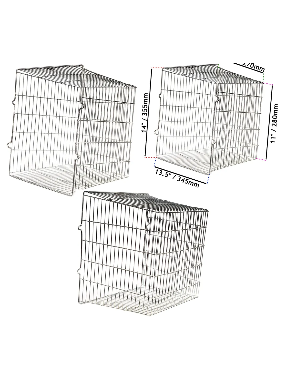 Rectangular Boiler Flue Guard Non‑Condensing Oil – JS500 11x11x10.5