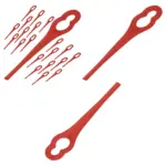 Red Plastic Blades for Garden Gear G0705/D9531 Strimmer – 20pcs