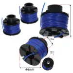 Replacement 10m Black & Decker Trimmer Line & Spool - 2 Pack