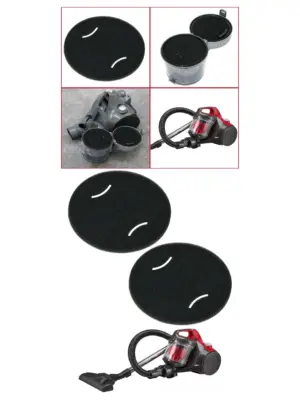 Replacement 2-Pack Foam Filters for Currys Essentials C700VC18 Vacuum