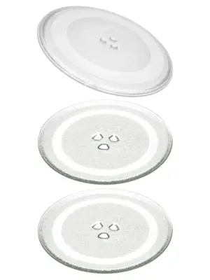 Replacement 284mm Glass Turntable Plate for Panasonic Microwaves