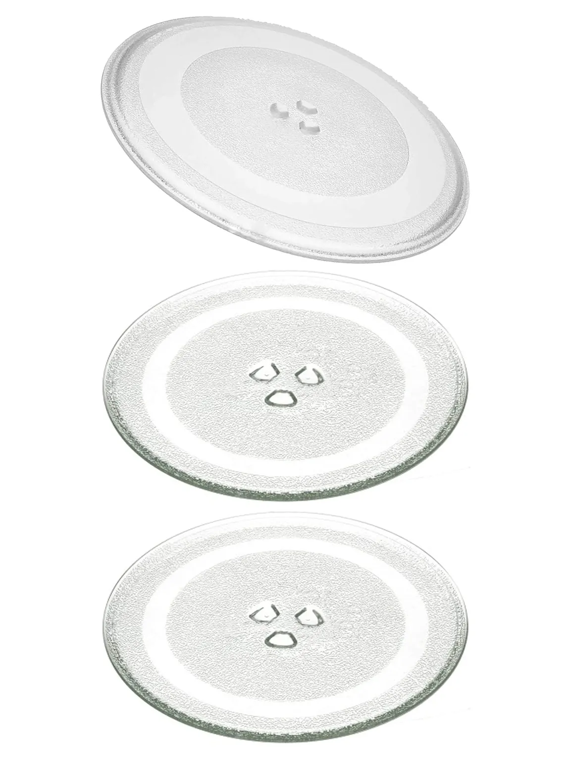 Replacement 284mm Glass Turntable Plate for Panasonic Microwaves