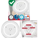 Replacement 288mm Glass Turntable Plate for Samsung Microwaves