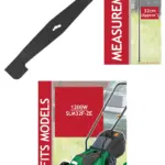 Replacement 32cm Powder-Coated Steel Blade for SLM32F-ZE Lawn Mower
