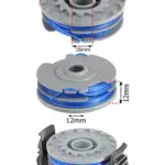 Replacement 5m 1.5mm Trimmer Line and Cap for QUALCAST GT2541