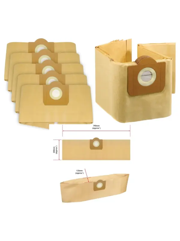 Replacement Dust Bags for Nilfisk Aero & Silent Vacuum Cleaners