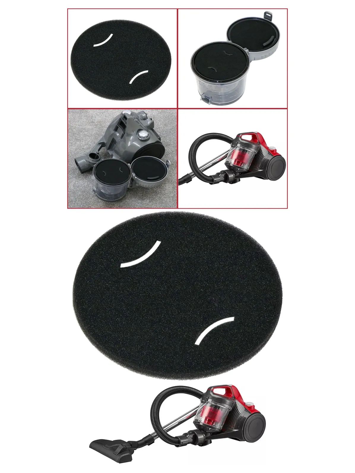 Replacement Foam Filter for Currys Essentials C700VC18 Vacuum Cleaner