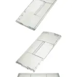 Replacement Freezer Drawer Front 385x180mm for HDA HJA6855