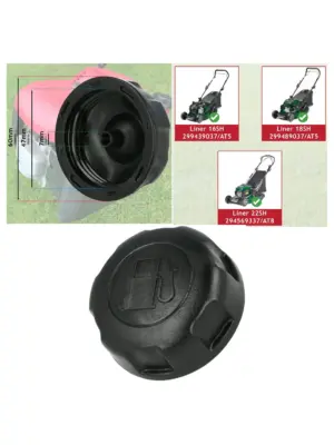 Replacement Fuel Cap for Atco Liner 16SH/18SH/22SH GCV160 Lawn Mower
