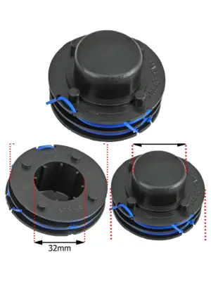 Replacement Line & Spool for Qualcast GGT3001 / PWR300GTB Trimmer