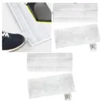 Replacement Microfibre Pads for Karcher EasyFix Steam Cleaner Pack of 2