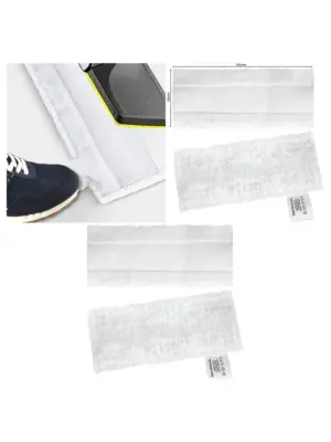Replacement Microfibre Pads for Karcher EasyFix Steam Cleaner Pack of 2