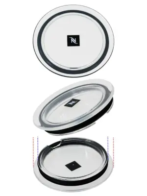 Replacement Milk Frother Lid for Krups Aeroccino XN710/XN730