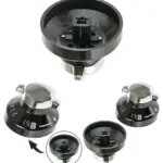 Replacement Oven & Gas Hob Knob – Black/Silver Control Switch