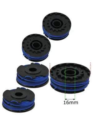 Replacement Trimmer Line 2×4 m (1.5 mm) for Qualcast GT36Li YT7421‑01