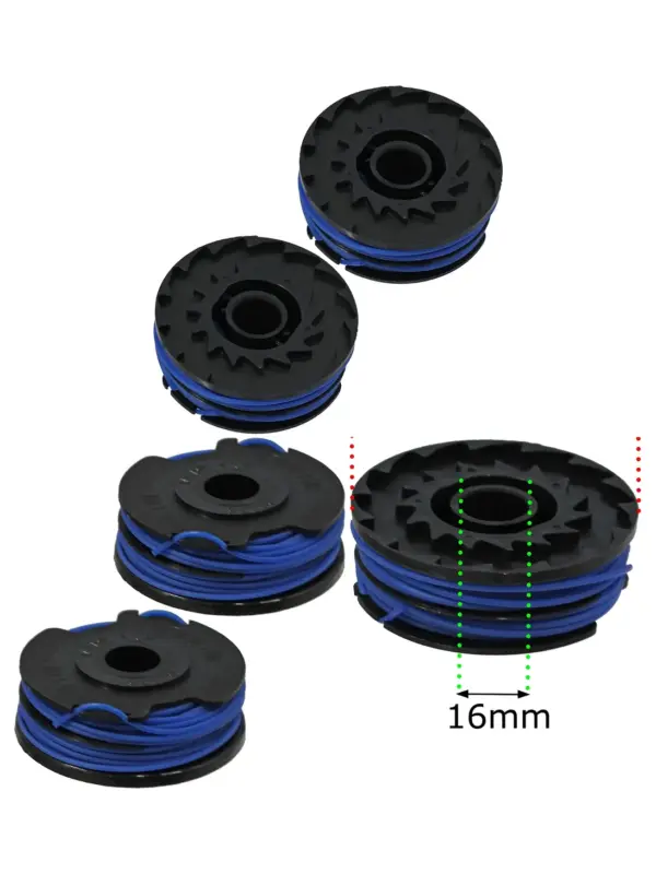 Replacement Trimmer Line 2×4 m (1.5 mm) for Qualcast GT36Li YT7421‑01