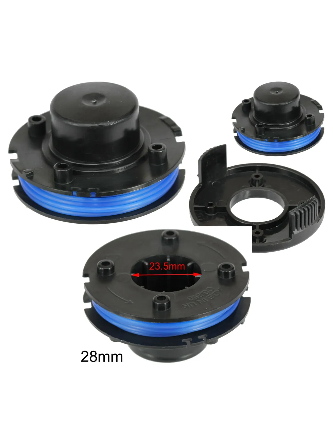 Replacement Trimmer Line Spool Cover for Grizzly ERT‑230 & Ryno GT2318