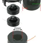 Replacement Trimmer Line Spool Cover Kit for Challenge N1F GT250/GT350