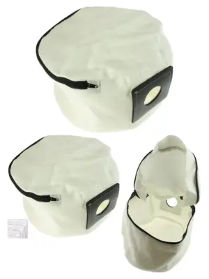 Reusable Zip Cloth Bag for Numatic Henry/Hetty Vac + 5 Freshener Tabs