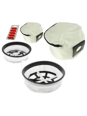 Reusable Zip Dust Bag + 11 Filters for Henry Hetty 160 Cordless Vacuum