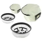 Reusable Zip Dust Bag + 11 Filters for Henry Hetty 160 Vacuum