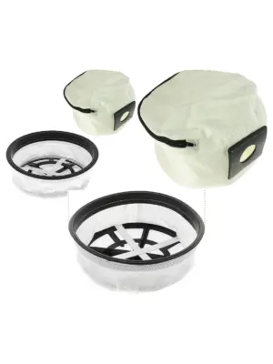 Reusable Zip Dust Bag + 11 Filters for Henry Hetty 160 Vacuum