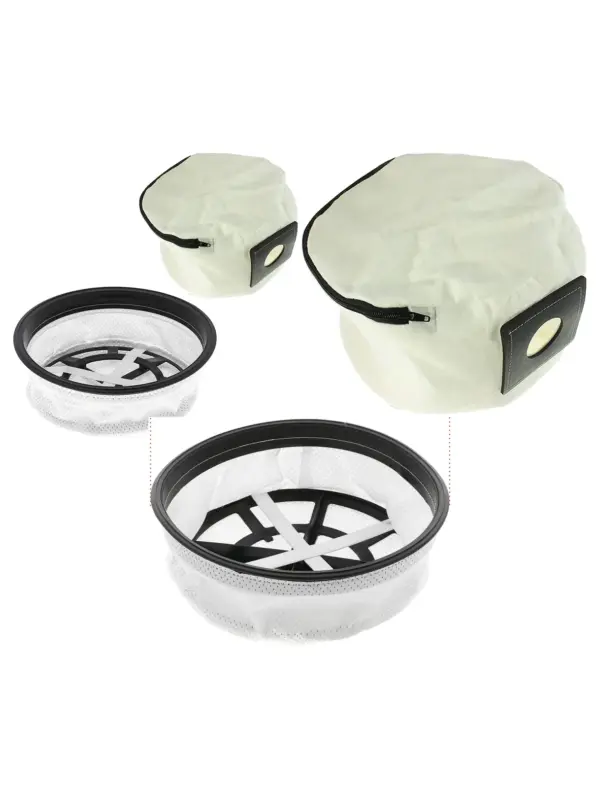 Reusable Zip Dust Bag + 11 Filters for Henry Hetty 160 Vacuum
