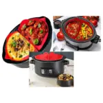 Round Silicone Liner & Divider for Salter Slow Cooker 3.5L/6.5L