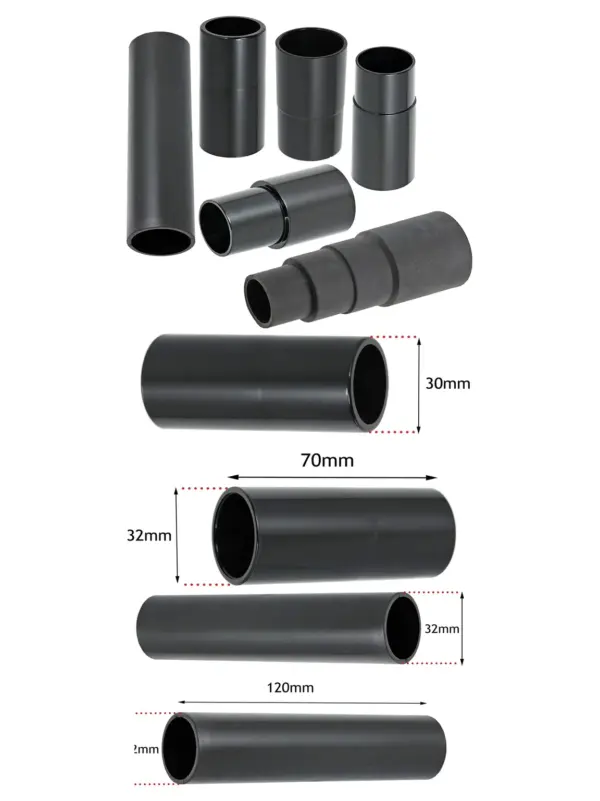 Rowenta Extractor Adapter Set - 6 Sizes (26-38mm) for Sander/Planer